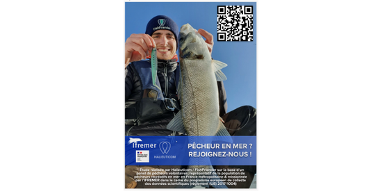 Participez à l'étude nationale sur la pêche de loisirs en mer